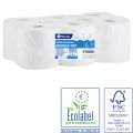 MERIDA TOP roll toilet paper, white, 2-ply, 19 cm diameter, 100% cellulose, 120 m (12 rolls / pack)